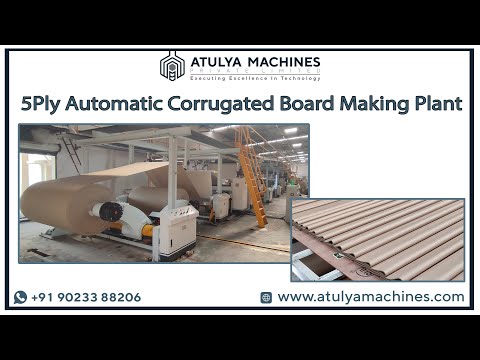 Corrugated Board Making Plant