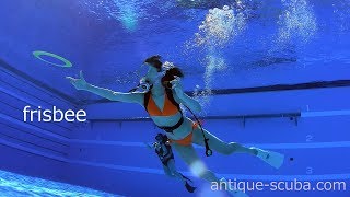 Underwater frisbee Underwater frisbee