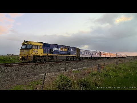 6AM8 Overland Passenger Train - PoathTV Australian Railways