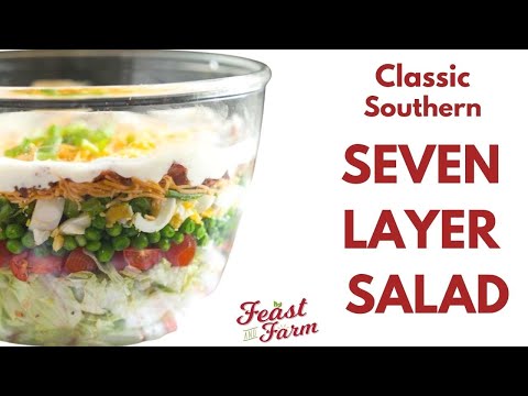 Southern Seven Layer Salad
