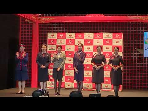 JAL歴代制服コレクション（ファッションショー）日本航空