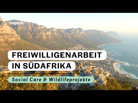 Freiwilligenarbeit in Südafrika - Social Care & Wildlifeprojekte mit wayers