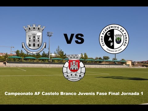 Desportivo CB vs CA Fundão (Iniciados) - Campeonato AFCB