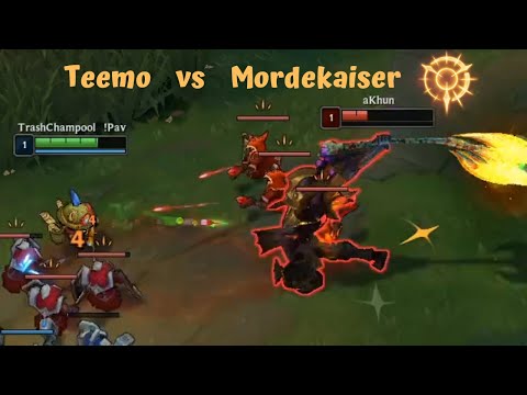 Teemo vs Mordekaiser [Full Gameplay]