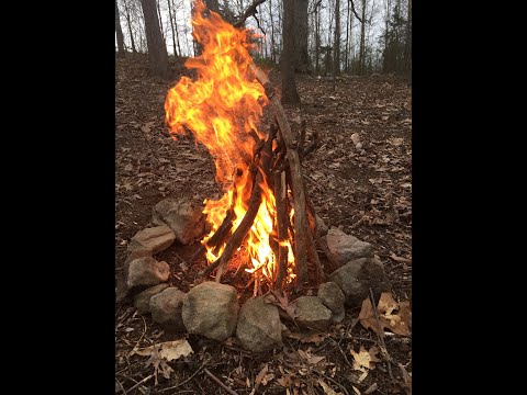 Wet Weather Fire Making tips Part 2