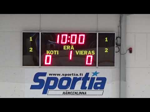 HPK05 D2 AA jatkosarja 20180224 HPK Mustat - Uplakers, 1. erä