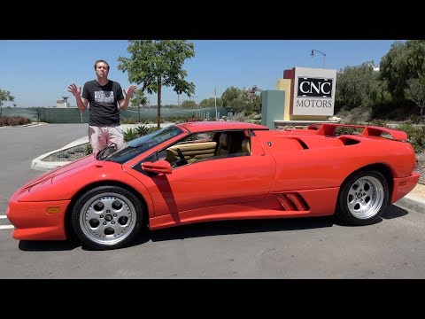 External Review Video dd6n5CN29NQ for Lamborghini Diablo Sports Car (1990-2001)