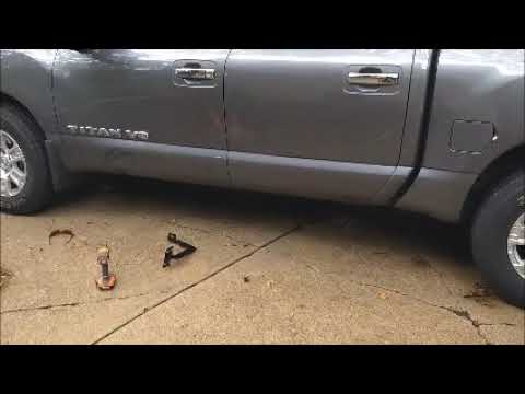 iBoard Running Board install 2018 Nissan Titan