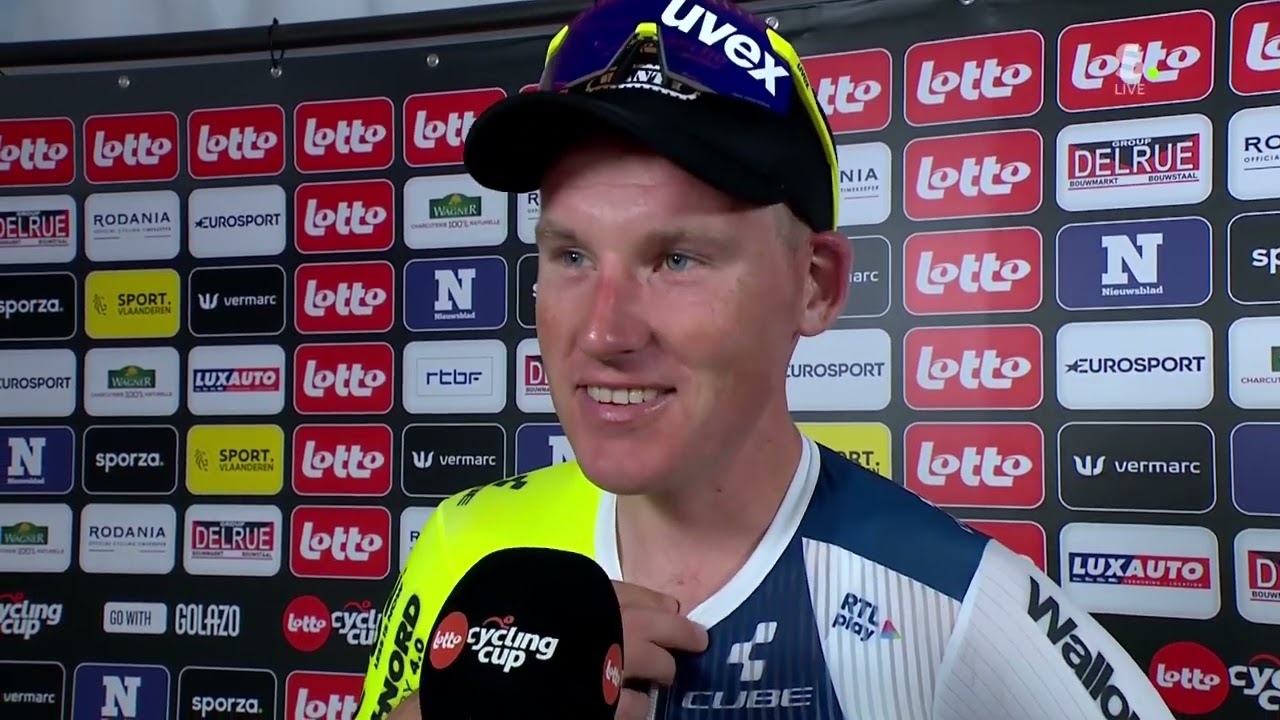 Lotto Cycling Cup 2024 - Tour of Leuven - Interview Mike Teunissen