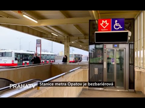 Stanice metra Opatov je bezbariérová