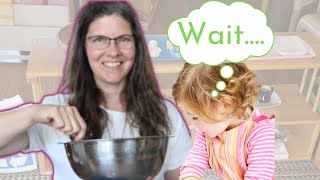 Help toddlers wait their turn & share in a toddler classroom & in your home / timer alternative