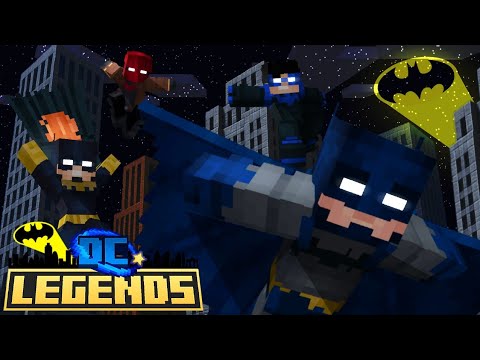Batfamily - DC LEGENDS V1 | MINECRAFT BEDROCK