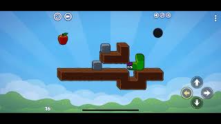 Apple Worm Level 16 Solution Walkthrough