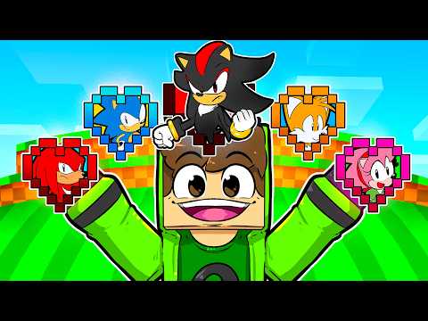 Minecraft, But I Have SONIC Hearts!