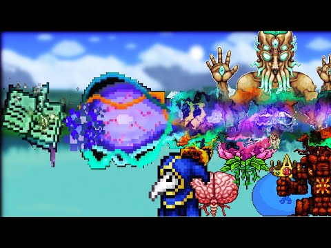 Terraria Zenith Spellbook Vs Vanilla Bosses