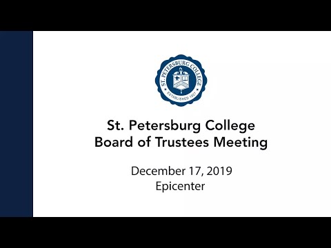 Board Of Trustees Meeting: 12/17/19
