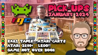 Happy New Year! Pick ups January 2024 #Atari2600Plus #ZX81 #VintageLEGO