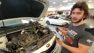 2015 Kia Optima EVAP system - BONUS: Gas cap not working!