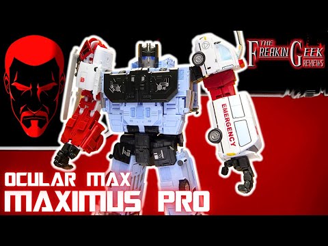 DEFENDER MAN | Ocular Max MAXIMUS PRO (Defensor): EmGo's Transformers Reviews N' Stuff