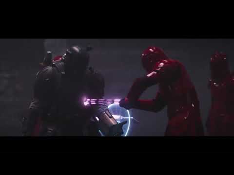 Paz Vizsla vs.Pretorian Guards (The Mandalorian Season 3 Episode 7)