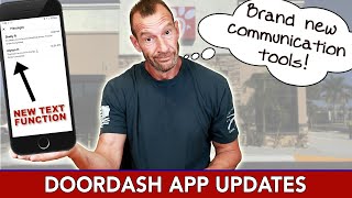 Doordash Changes The Way Dashers Communicate With Customers; App Update Announcement