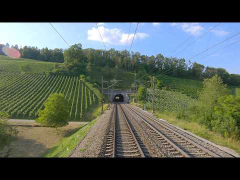 ★ 4K 🇨🇭 Basel GB - Regensdorf - Schaffhausen - Singen cab ride, Switzerland [07.2019] im Führerstand