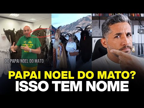 Do you believe this? These "creatures" represent demons! Santa Claus of the Woods