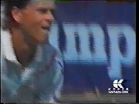 Indian Wells 1990 SF Edberg vs Courier