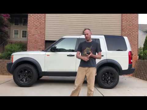 Land Rover LR3 Lifted Heights and Clearance. (Johnson Rods + 32\" Tires)