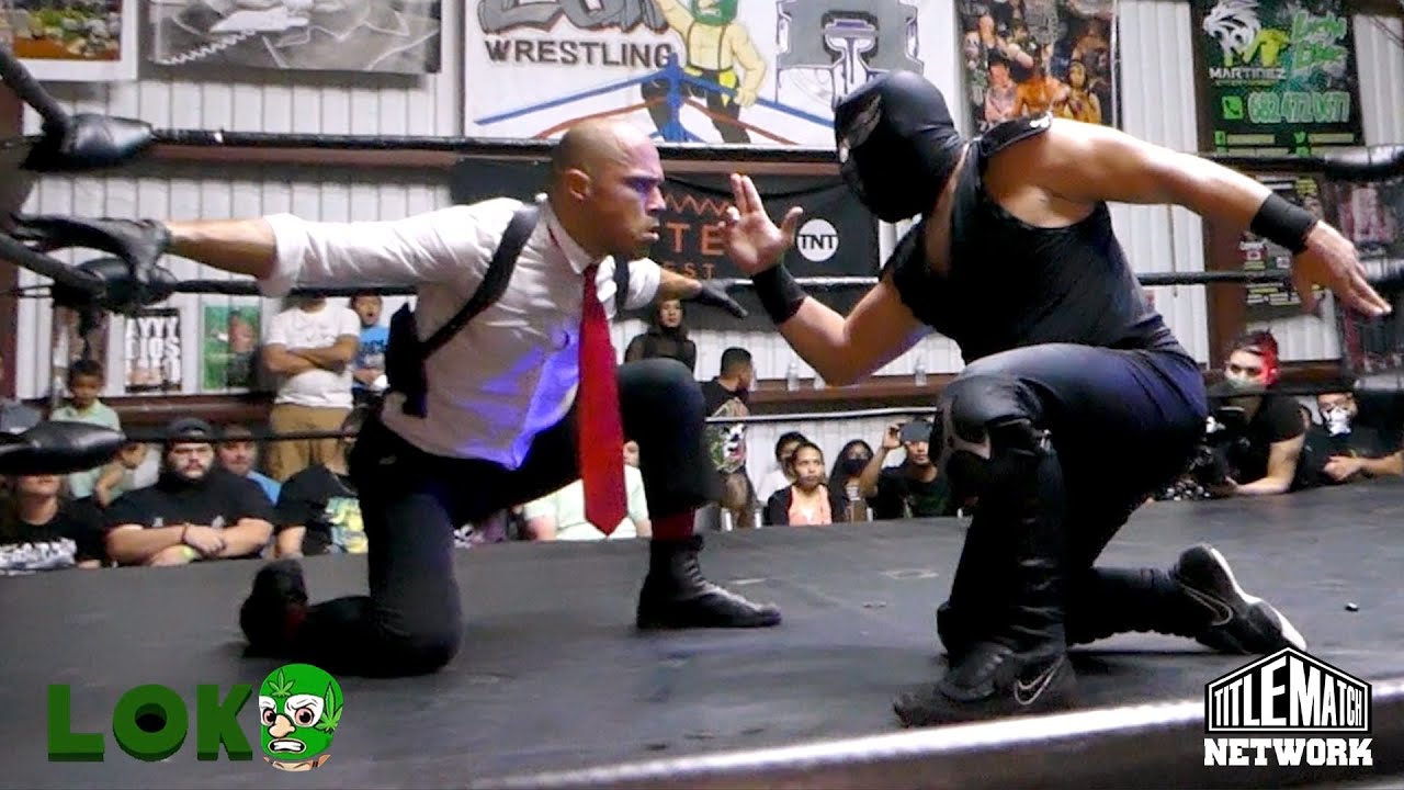 Low Ki vs Ninja Mack - Loko Wrestling - Houston, TX
