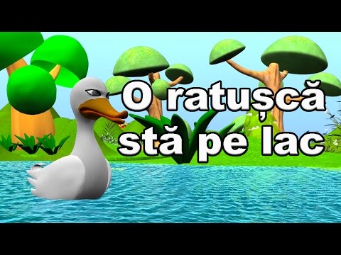 O Ratusca Sta Pe Lac - CanteceleCopii.ro