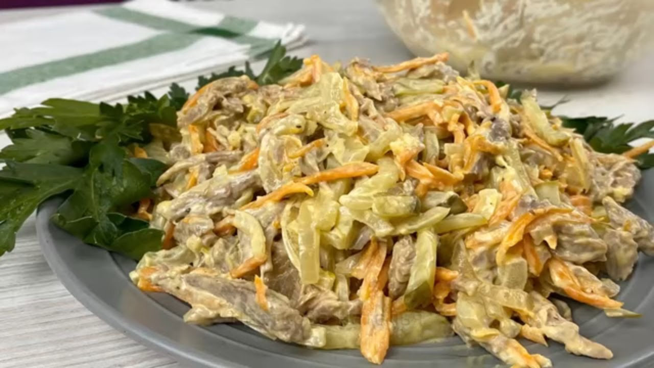 Всего 3 продукта в составе САЛАТА! Ну очень вкусный САЛАТ "Оперативный". Варить 