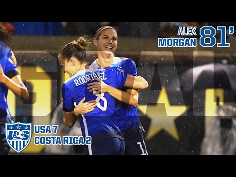 WNT vs. Costa Rica: Alex Morgan Goal - Aug. 19, 2015