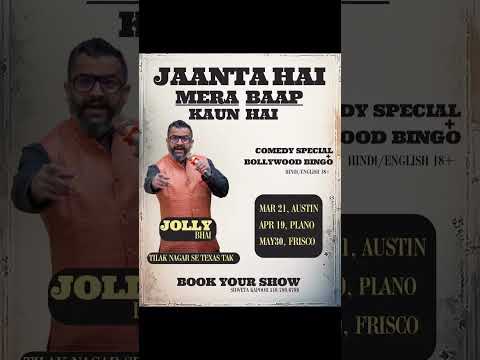 Jolly Bhai Live | High-Energy Desi Stand-Up Comedy USA Tour