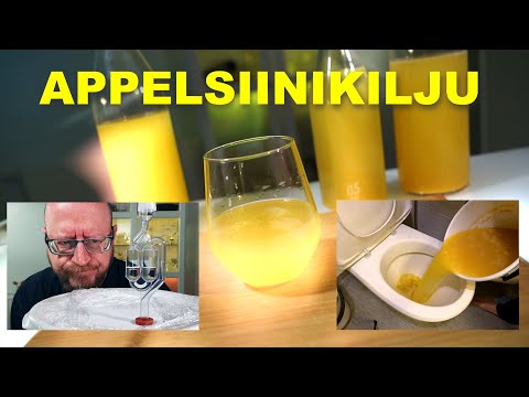 Appelsiinikilju - Kuinka (monta kertaa) se tehdään?