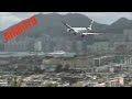 Cathay Pacific 777 Crosswind Landing Kai Tak ...