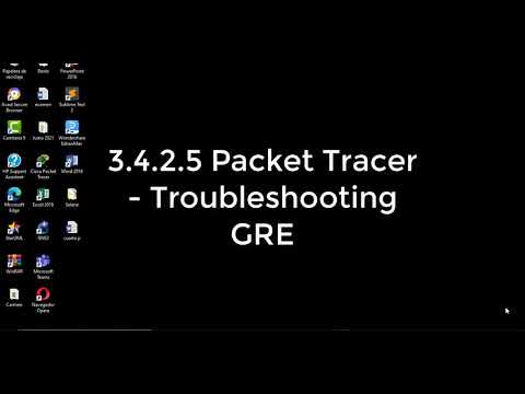 3.4.2.5 Packet Tracer - Troubleshooting GRE