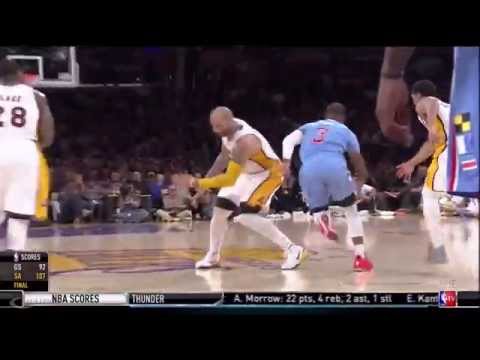Chris Paul Nutmegs Carlos Boozer On Fast Break Full