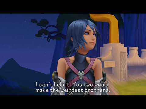 Kingdom Hearts Birth by Sleep Final Mix Theater Mode Scene 007- Wayfinder