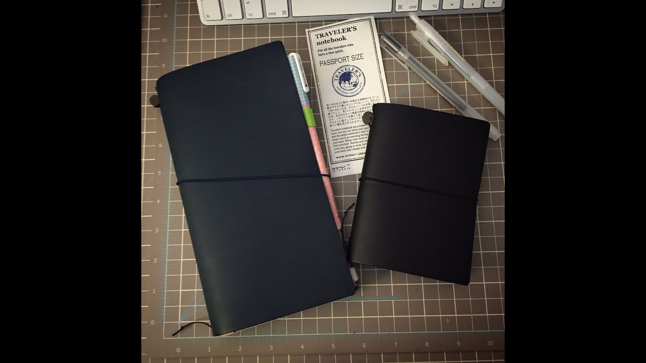 Midori Traveler's Notebook Passport Setup