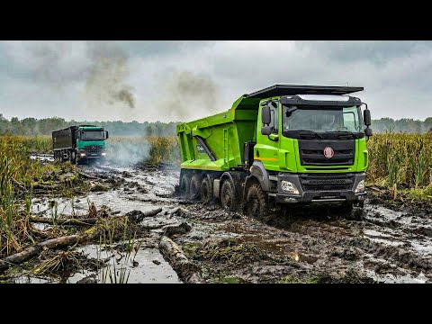 Hardest Job in the World? Trucking in Extreme Off-Road Conditions