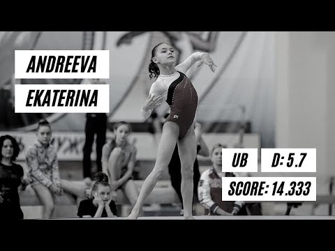 Ekaterina Andreeva | 14.333 - Uneven Bars - Russian Youth Spartakiad 2021 | All Around
