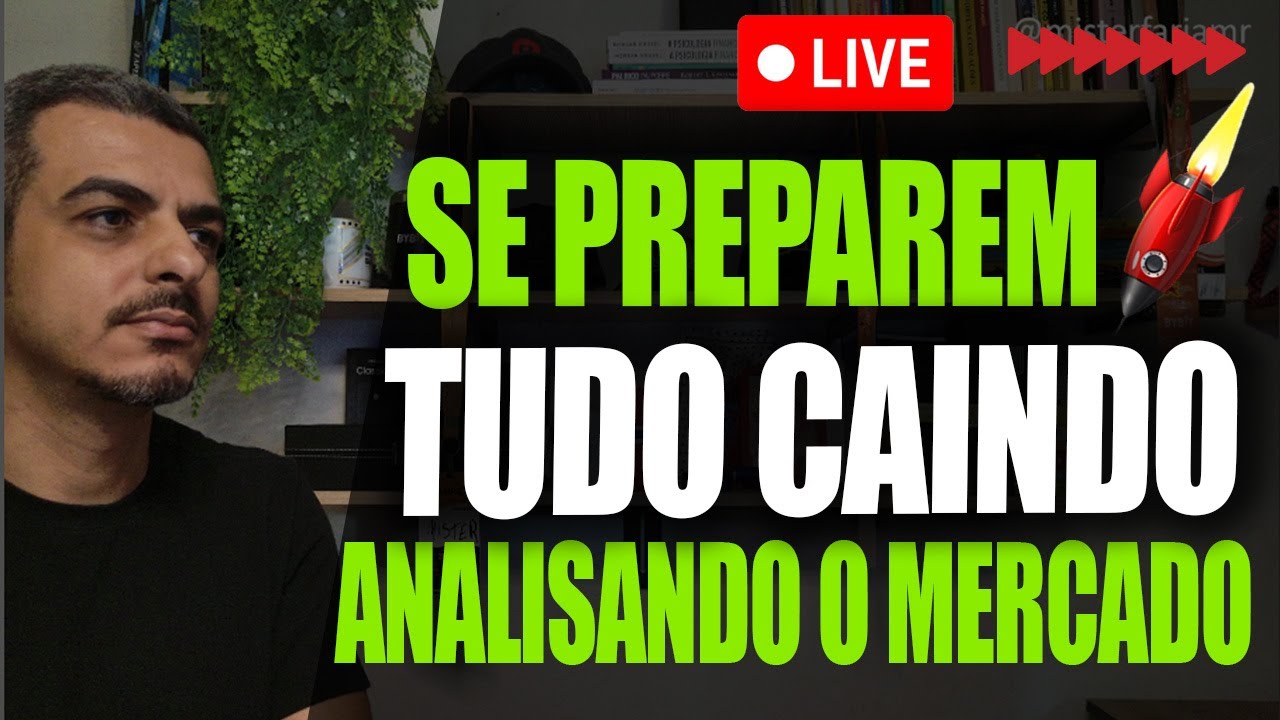 BITCOIN HOJE -  Semana Complicada e Tudo já ESTÁ CAINDO - Analisando Mercados Bitcoins  ETFs