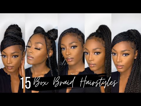 How To |15 Knotless Box Braids Hairstyles | Quick and...