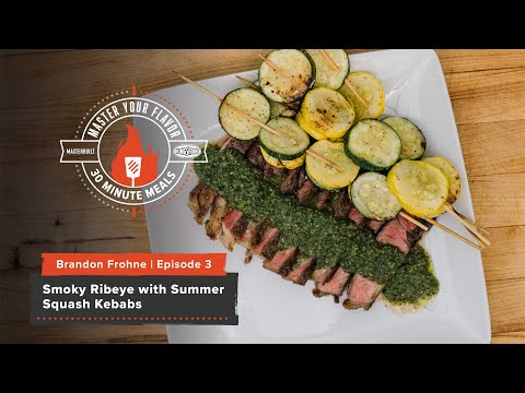 30 Minute Meals | Smoky Ribeye & Summer Squash Kebabs