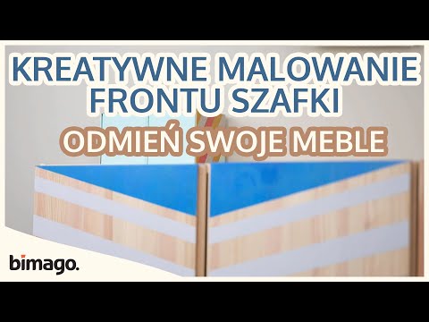 Change your furniture - creative painting of the cabinet front | bimago