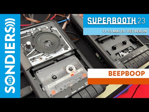 BEEPBOOP : Lecteur enregistreur à cassette mp3 + delay