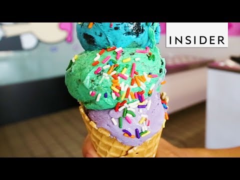 Cookie Monster Ice Cream