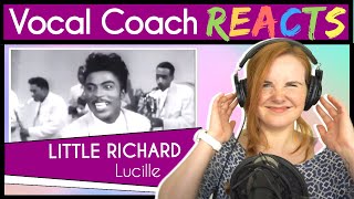 Vocal Coach reacts to Little Richard - Lucille (Live 1957)