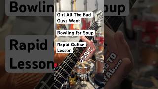 Learn a Bowling for Soup punk rock classic in record time. Girl all the Bad Guys Want guitar Lesson